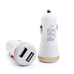 HR0603 Quick Car Charger 2 USB Ports 5V 2.4A +5V 3A